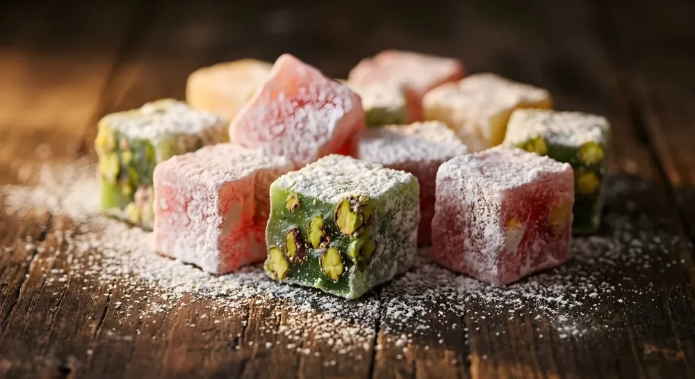 Dessert loukoum